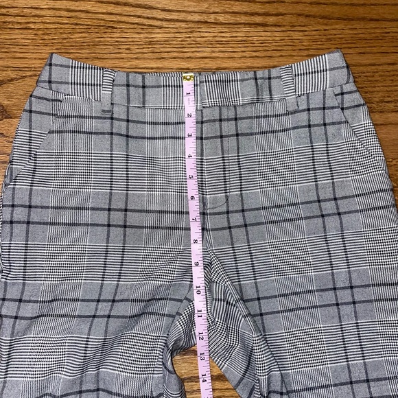 Laundry By Shelli Segal Gray Plaid Skinny Pants - Picture 10 of 12